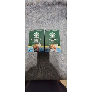 Starbucks Iced Coffee Blend Vanilla set‎ of 2 pods boxes